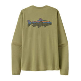 Patagonia Long Sleeve Cap Cool Sun Shirt – Fitz Roy Trout - GUMTREE GREEN