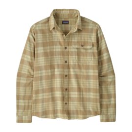 Patagonia L/S LW Fjord Flannel Shirt Builder: Weathered Stone