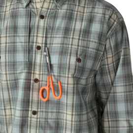 Patagonia L/S Island Hopper Shirt CROSSWEAVE: BLUE SAGE