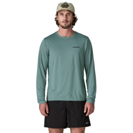 Patagonia L/S Cap Cool Daily Shirt – Fitz Roy Trout - Blue Sage/Light Blue Sage
