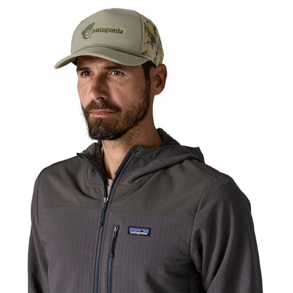 Patagonia Broadcaster Hat Fish Jump: River Rock Green