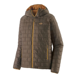 Patagonia Nano Puff Fitz Roy Trout Hoody Otter Brown