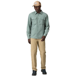 Patagonia L/S Self Guided Sun Shirt - North Fork:Crisp Grey