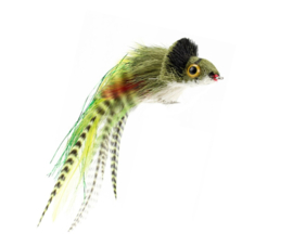 Whitlocks Premium Pike Streamer  Frog  #3/0