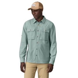 Patagonia L/S Self Guided Sun Shirt - North Fork:Crisp Grey