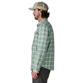 Patagonia L/S LW Fjord Flannel Shirt Builder: Weathered Stone