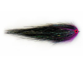 Synthetic  Pike Flasher  3/0 Purple Black