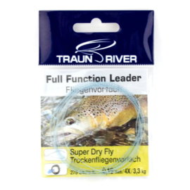 Full Function Leader Super Dry Fly  (9ft )