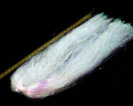 Magnum Sparkle Hair, White Pearl