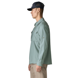 Patagonia L/S Self Guided Sun Shirt - GUMTREE GREEN