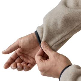 Patagonia M's Lightweight Synchilla Snap-T Pullover Oatmeal Heather/Smolder Blue