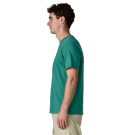 Patagonia P-6 Logo T-Shirt - GEM GREEN