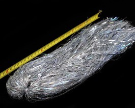 Magnum Sparkle Hair, Light Gray