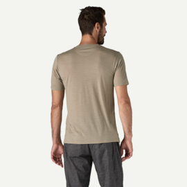 Patagonia M'S CAP COOL MERINO BLEND SHIRT  SEABIRD GREY