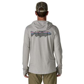 Patagonia Cap Cool Sun Hoody – Fitz Roy Trout - CRISP GREY