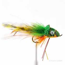 Flies&More Reehaar Snoek Streamer Fire Frog #2/0