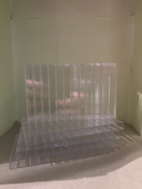 Hends Dubbing Box 12 vaks plat (leeg),