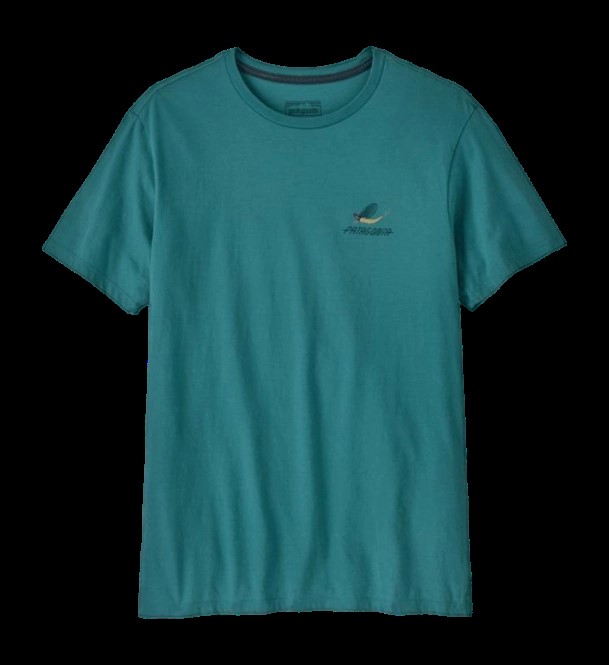 Patagonia Buggy Organic T-Shirt - Wetland Blue