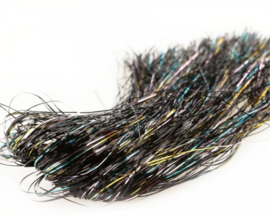 Tinsel Blend Hair, Multi Black
