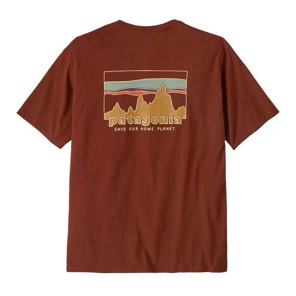 Patagonia '73 Skyline Organic T-Shirt Dried Vanilla