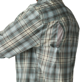 Patagonia L/S Island Hopper Shirt CROSSWEAVE: BLUE SAGE
