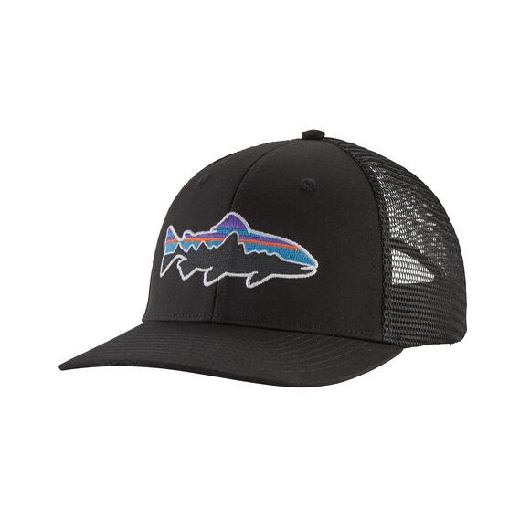 Patagonia Fitz Roy Trout Trucker Hat BLACK