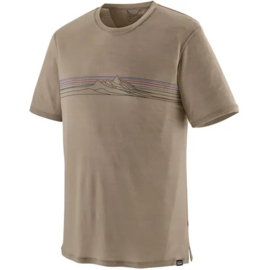 Patagonia M'S CAP COOL MERINO BLEND GRAPHIC SHIRT  SEABIRD GREY
