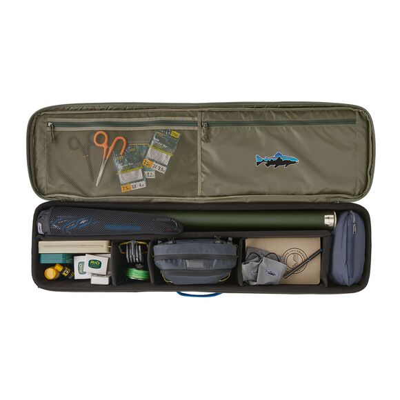 Patagonia Black Hole Rod Case Basin Green.