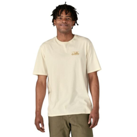 Patagonia '73 Skyline Organic T-Shirt Birch White