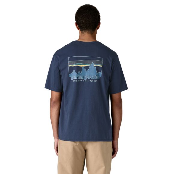 Patagonia '73 Skyline Organic T-Shirt New Navy