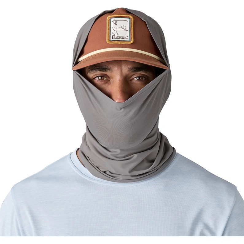 Patagonia Sun Mask 40+ UPF Thermal Blue