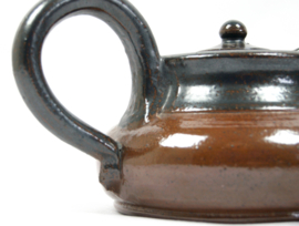 Wiener Werkstätte Art Deco studio art pottery ceramic stoneware teapot, design Vally Wieselthier, Austria 1920s