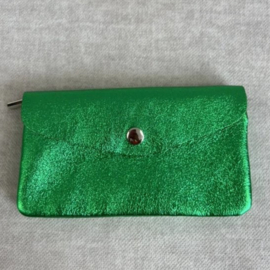 Portemonnee Bella | Metallic Green