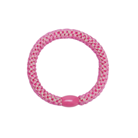 Haarelastiek | Armbandje | Glitter Pink