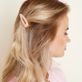 Haarclip | Marble Pink