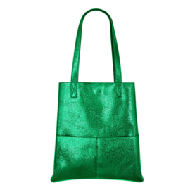 Shopper met pouch Green