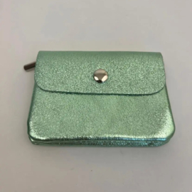 Portemonnee Lola | Metallic Mint