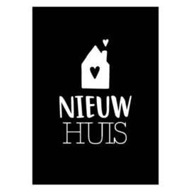 Wenskaart | Nieuw huis