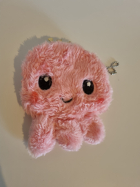 Pluche Octopus roze