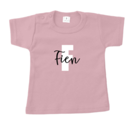 Shirt | Naam & eerste letter