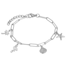 iXXXi Armband With Charms Zilver