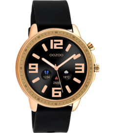 OOZOO Smartwatch Q00303 Black/Rosé