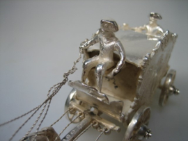 Zilver zeldzaam oud Miniatuur uit Amsterdam uit ca. 1950