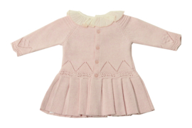 Dr. Kid jurkje roze met ruffle kraag