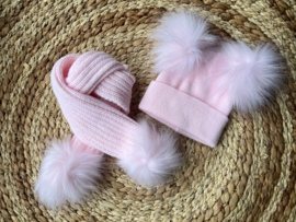 Pom Pom Envy set roze 2 pompons