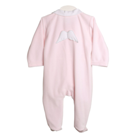 Baby Gi newborn pakje roze vleugels (velours)