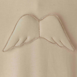 Baby Gi newborn pakje vleugels beige katoen (unisex)