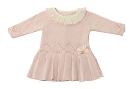 Dr. Kid jurkje roze met ruffle kraag