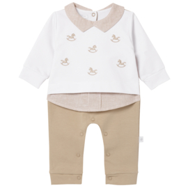 Sofija newborn pakje wit/beige hobbelpaard