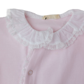 Baby Gi newborn pakje roze kant (velours)